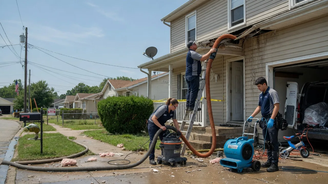 Water Damage Restoration in Amber, OK near me